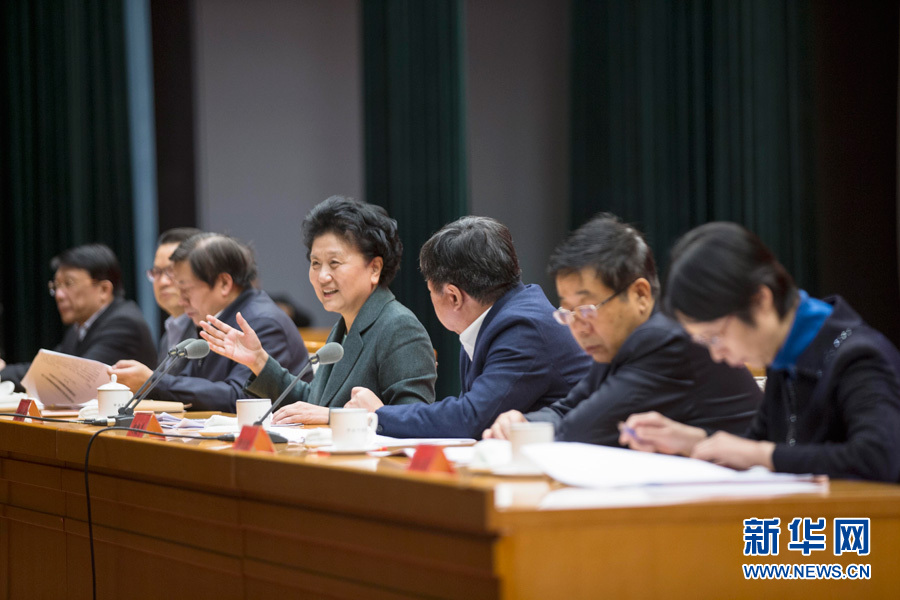 1月16日，中共中央政治局委員、國務(wù)院副總理劉延?xùn)|在北京出席“加強(qiáng)和改進(jìn)新形勢下高校思想政治工作專題研討班”開班式。 新華社記者崔新鈺 攝