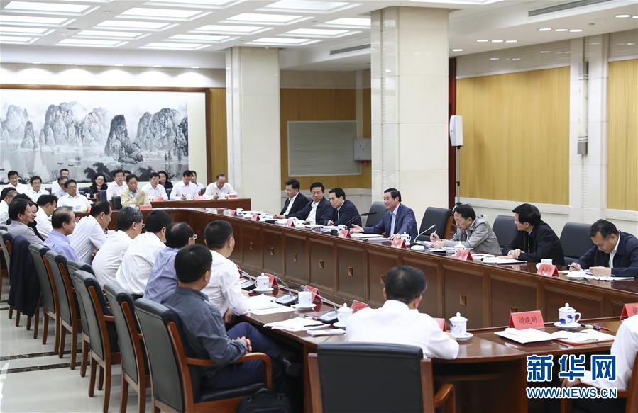 9月21日，中宣部在北京召開中央媒體駐外機構(gòu)外宣工作座談會。中共中央政治局委員、中央書記處書記、中宣部部長劉奇葆出席座談會并講話。新華社記者 謝環(huán)馳 攝 