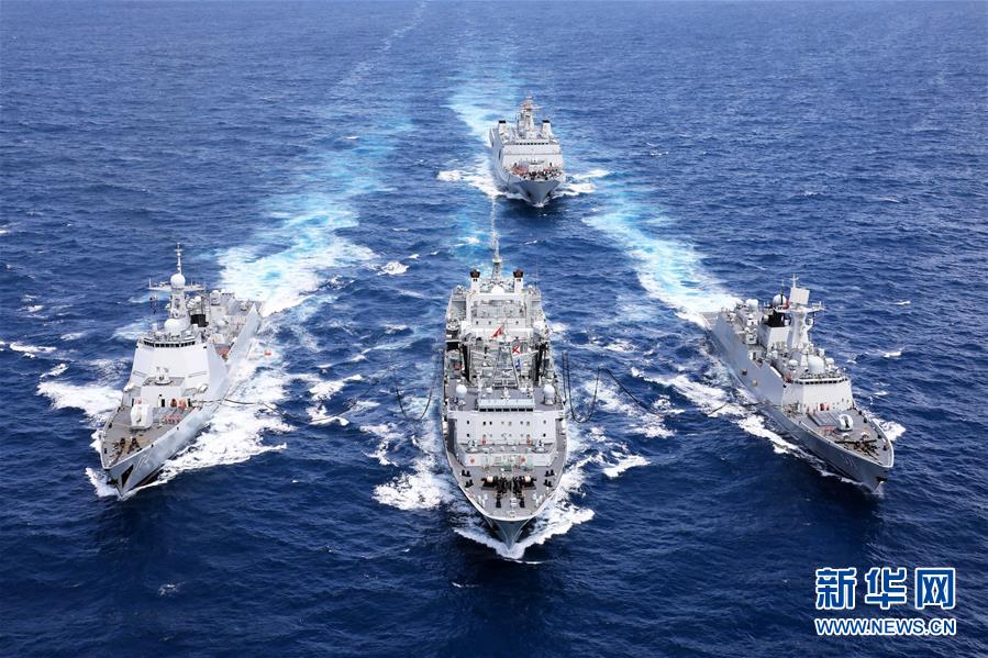（新華全媒頭條·人民海軍70年·圖文互動）（14）向海圖強春潮涌——黨中央、中央軍委和習主席關心人民海軍建設發(fā)展紀實