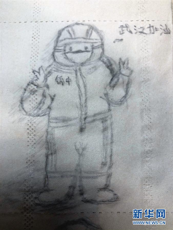 （聚焦疫情防控·圖文互動）（3）“畫”淺情深：一線護士手繪戰(zhàn)“疫”點滴