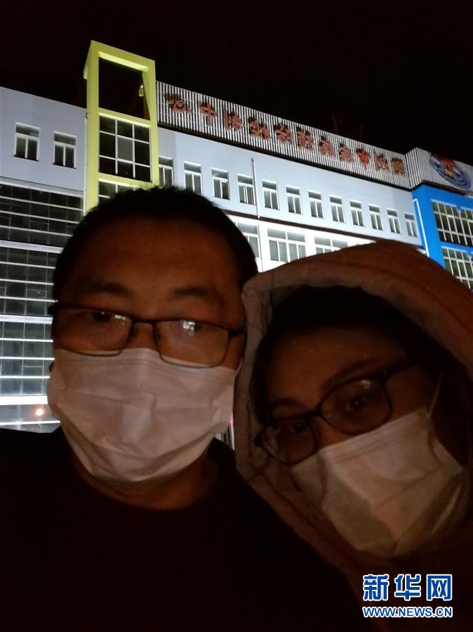 （一線抗疫群英譜·圖文互動(dòng)）（3）山西檢測(cè)員伉儷：疫情不退，決不放松