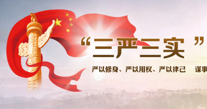 “三嚴(yán)三實(shí)”專(zhuān)題教育