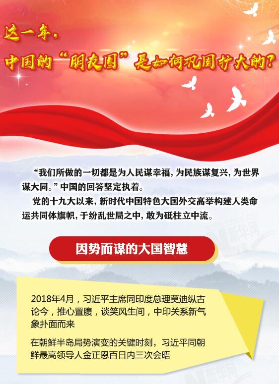 這一年，中國的“朋友圈”是如何鞏固擴大的？