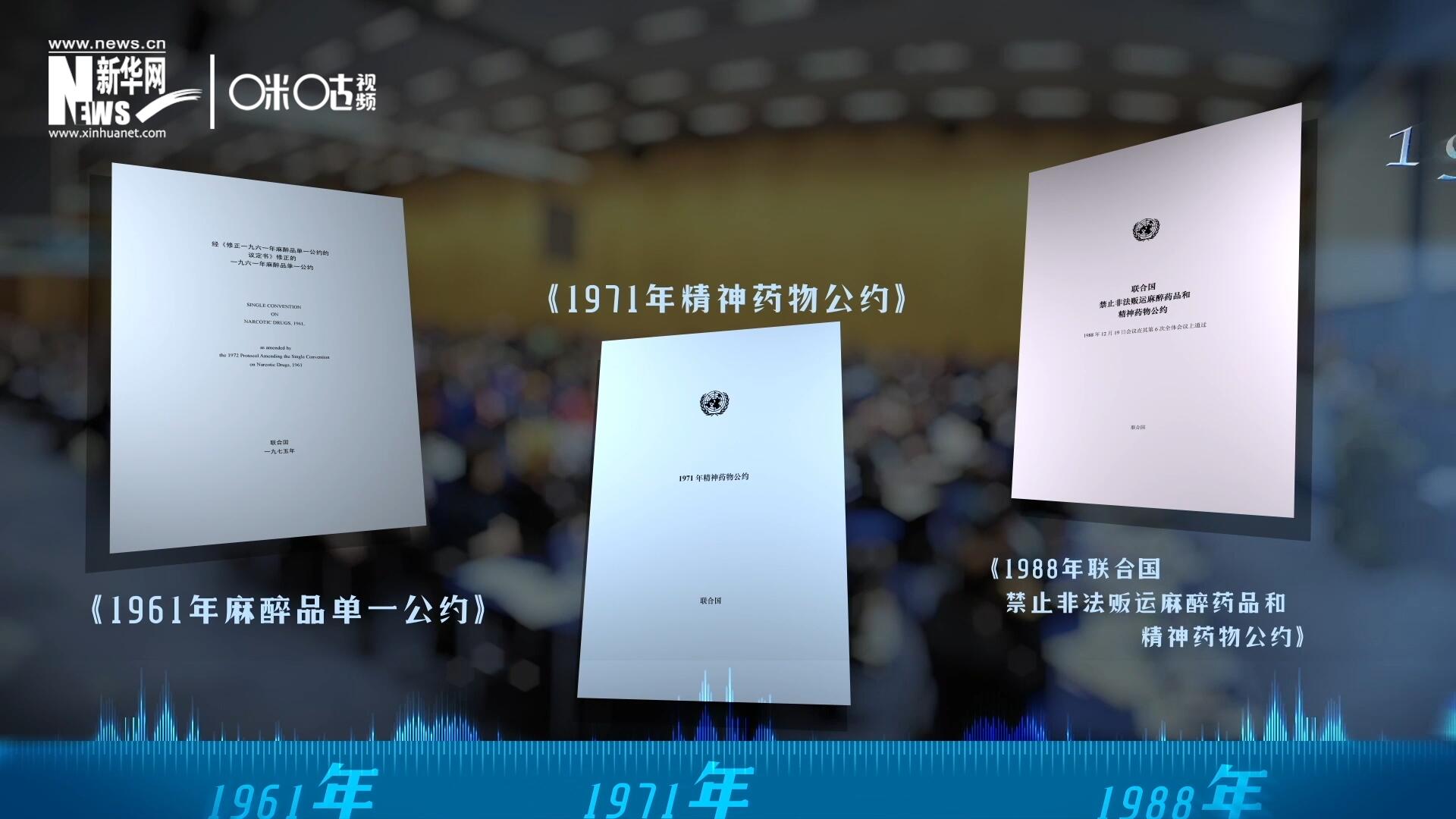 當(dāng)前國(guó)際社會(huì)所共同遵循的三大國(guó)際禁毒公約，分別在1961年、1971年和1988年 由聯(lián)合國(guó)牽頭締結(jié)。
