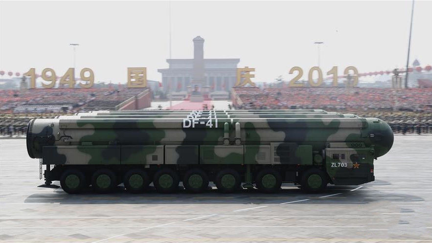 300秒回顧國(guó)慶70周年大閱兵！東風(fēng)-41、殲-20震撼亮相