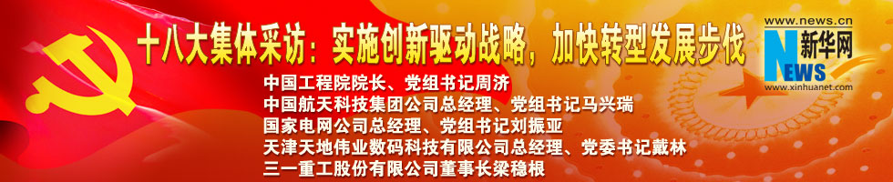 十八大集體采訪：實施創(chuàng)新驅(qū)動戰(zhàn)略，加快轉(zhuǎn)型發(fā)展步伐