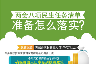圖表：兩會(huì)八項(xiàng)民生任務(wù)清單準(zhǔn)備怎么落實(shí)？