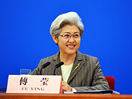 十二屆全國(guó)人大三次會(huì)議副秘書(shū)長(zhǎng)、發(fā)言人傅瑩