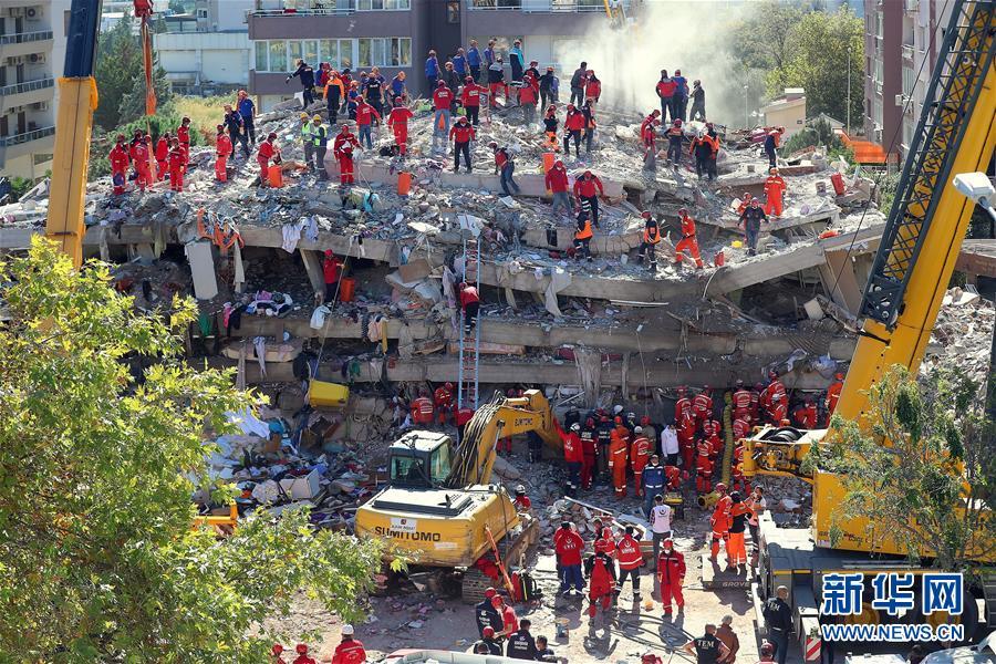 （國(guó)際）（10）愛(ài)琴海地震致土耳其、希臘至少27人死亡