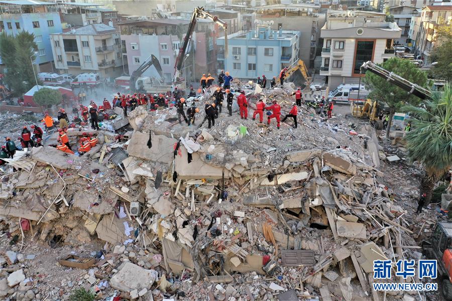 （國(guó)際）（2）愛(ài)琴海地震致土耳其、希臘至少27人死亡