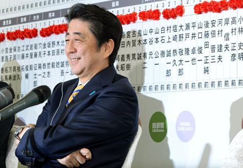 安倍贏選舉易，贏未來難