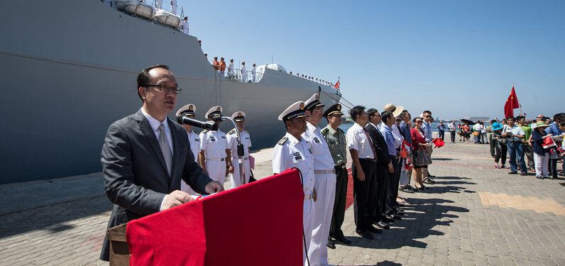 友誼、和平、交流、合作：中國海軍152艦艇編隊(duì)到訪埃及