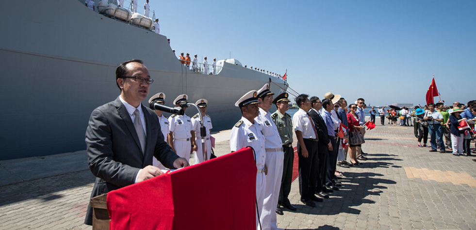 友誼、和平、交流、合作：中國海軍152艦艇編隊到訪埃及