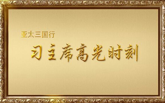 亞太三國(guó)行——習(xí)主席高光時(shí)刻