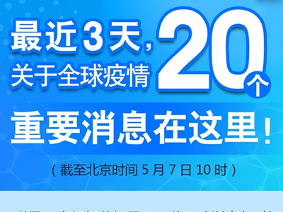 【圖解】最近3天，關(guān)于全球疫情20個重要消息在這里！